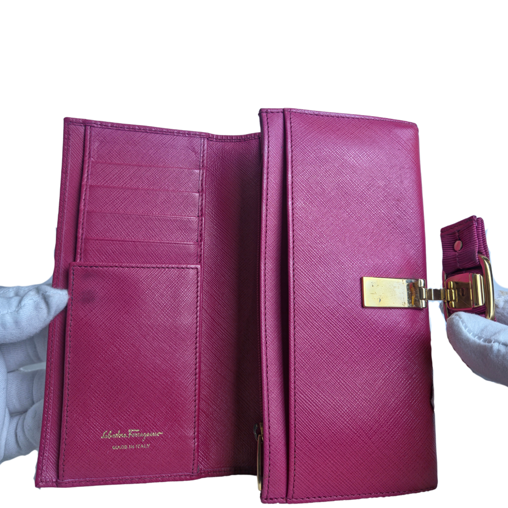 Salvatore Ferragamo Vara Bow Wallet