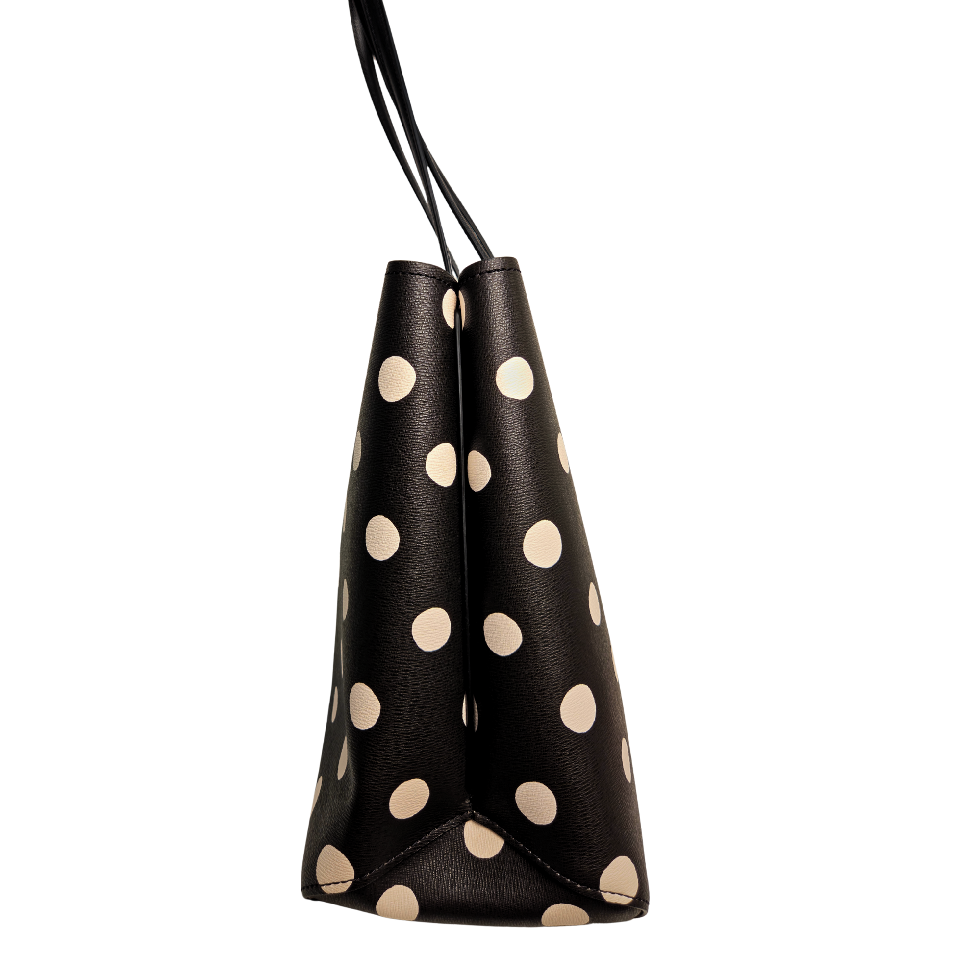 Kate Spade Black with white polka dots