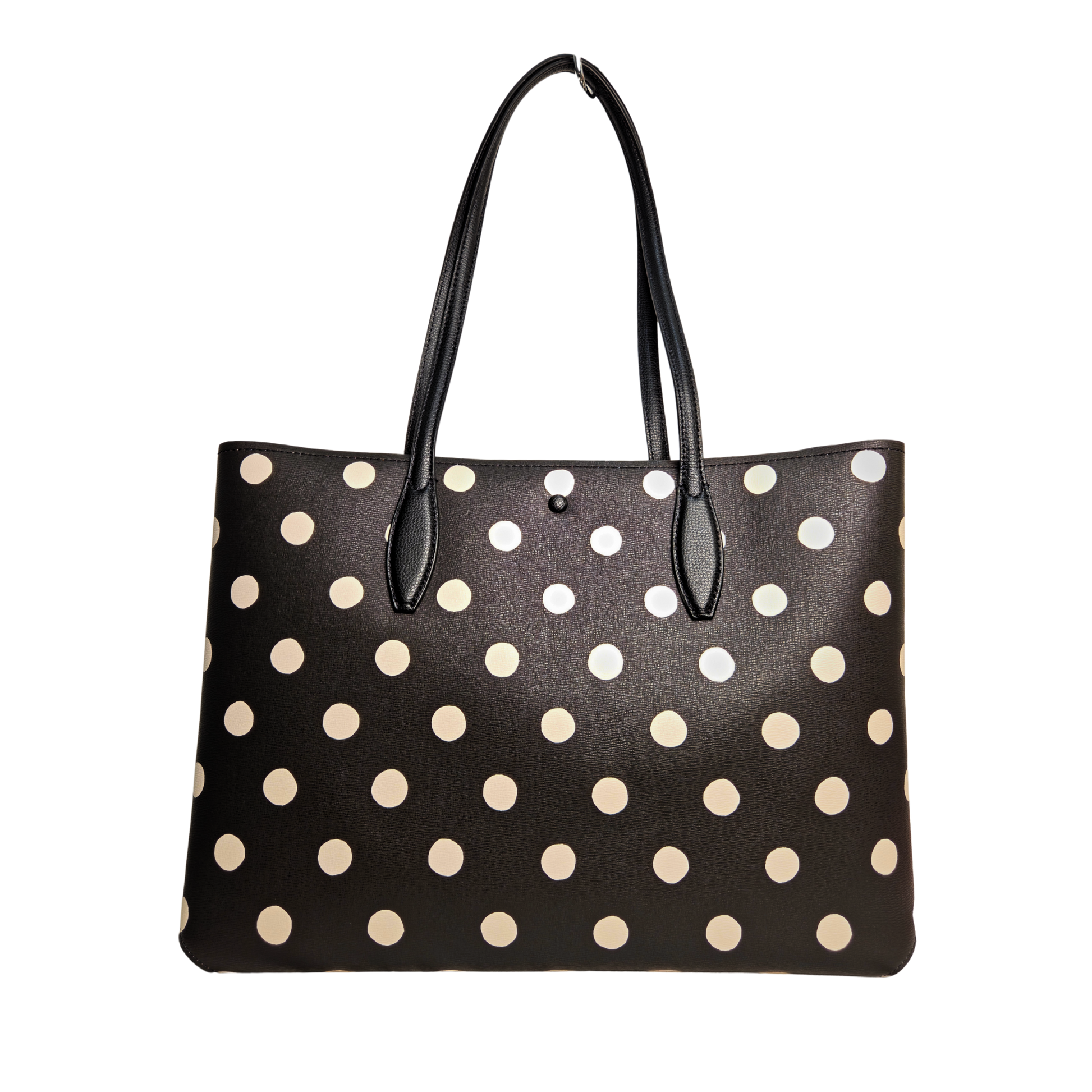 Kate Spade Black with white polka dots