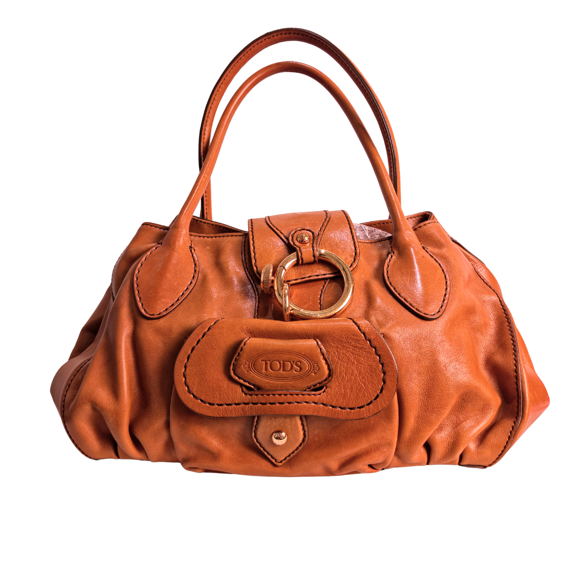TOD'S Calfskin Peggy Bag