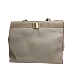 Salvatore Ferragamo Tote Sand Beige