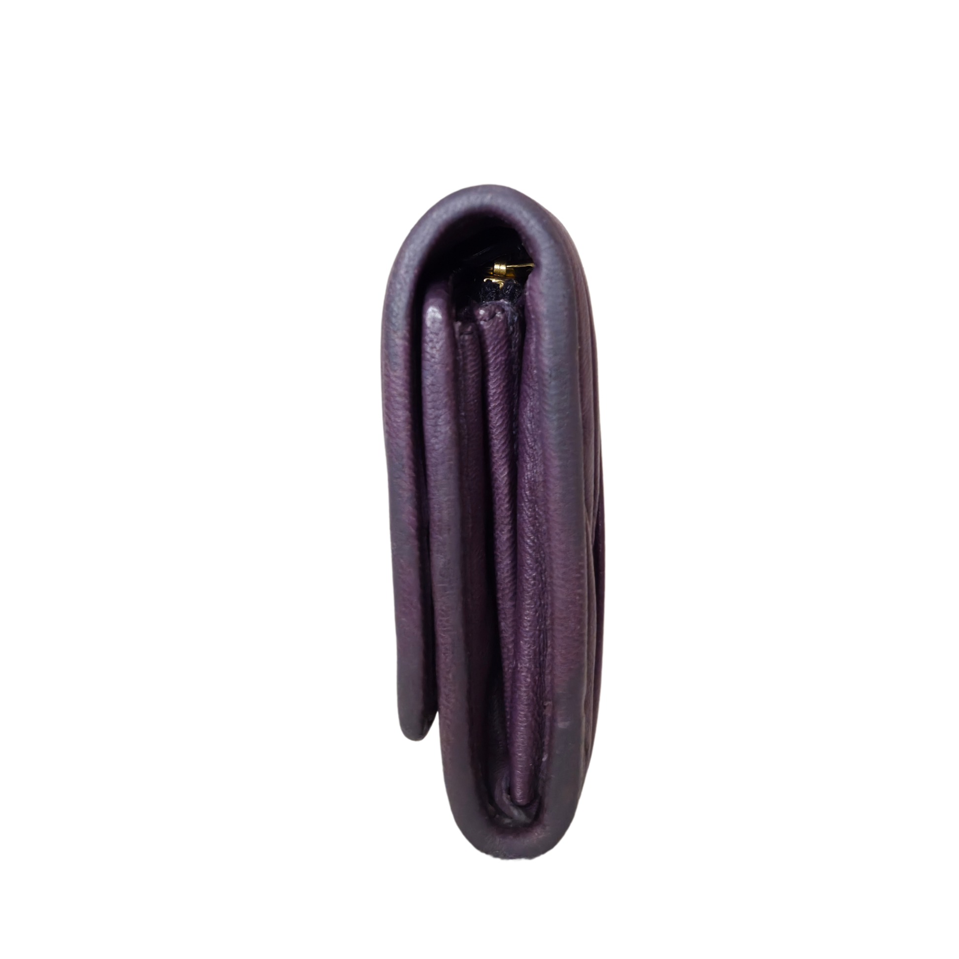 Miu Miu Matelassé Long Flap Wallet