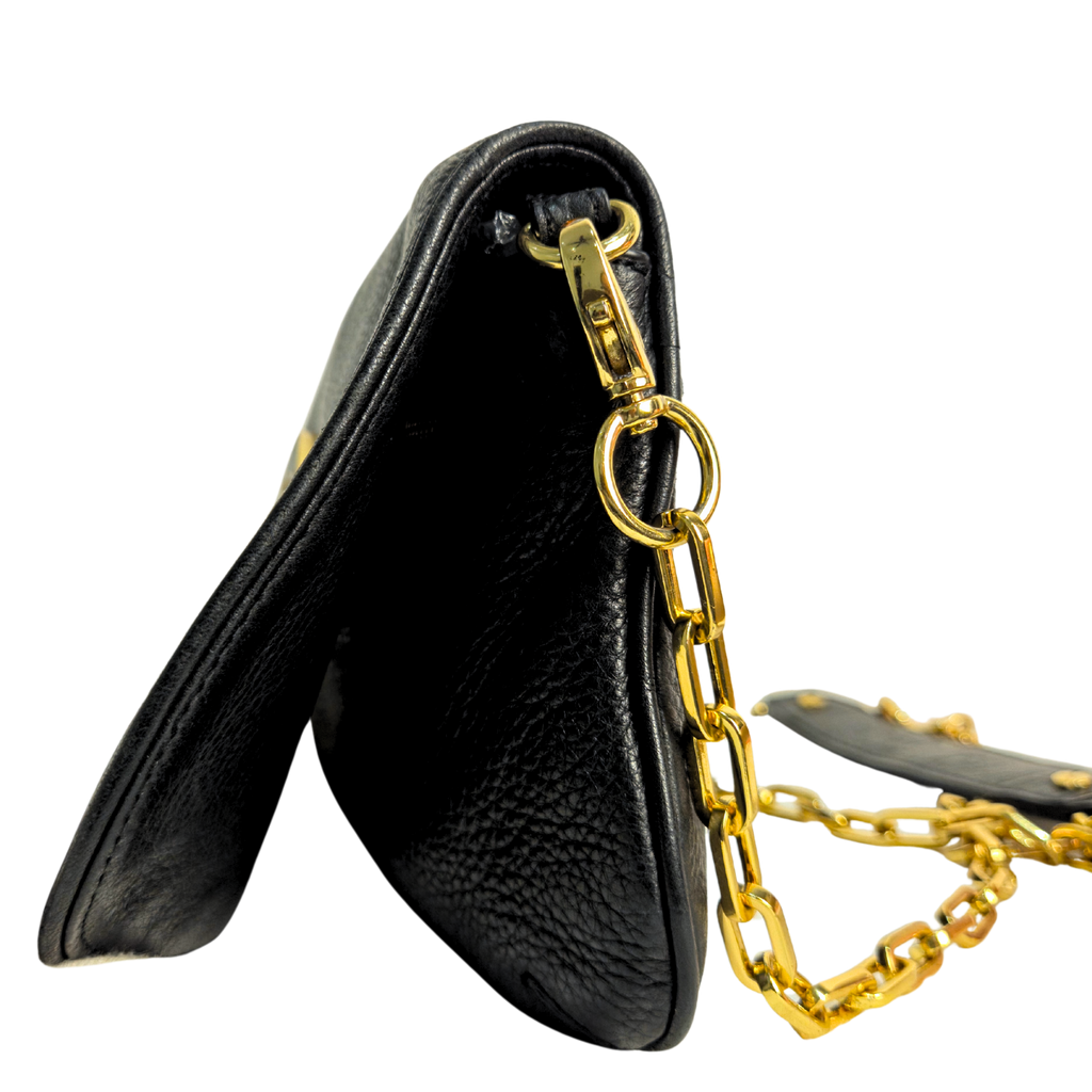 Tory Burch Amanda Logo Clutch