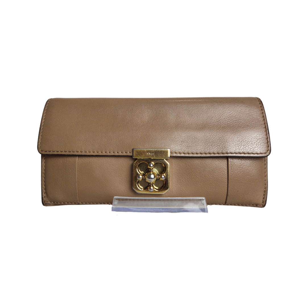 Chloe Bi-Fold Wallet Flap Pebbled