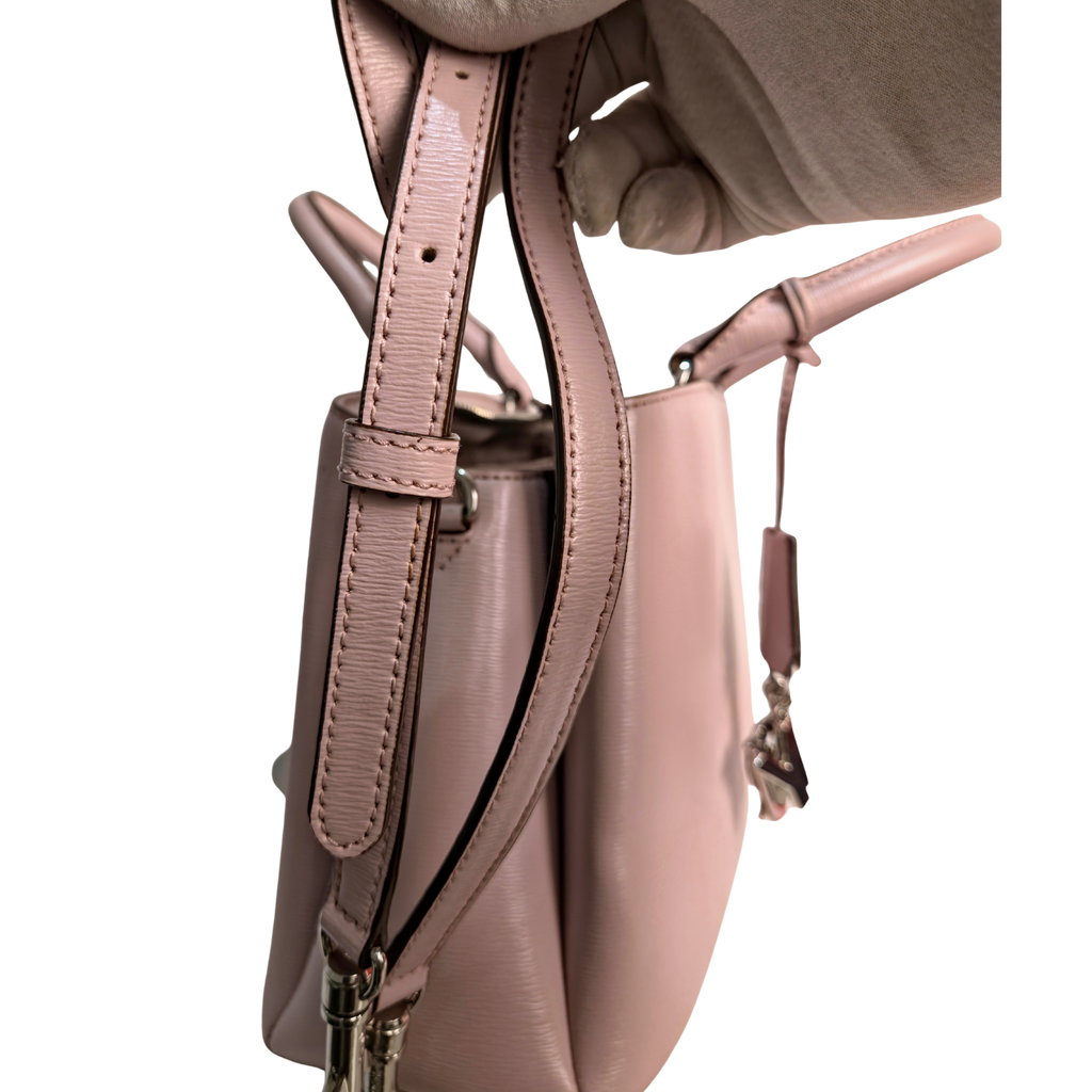 DKNY Paige Medium Leather Satchel