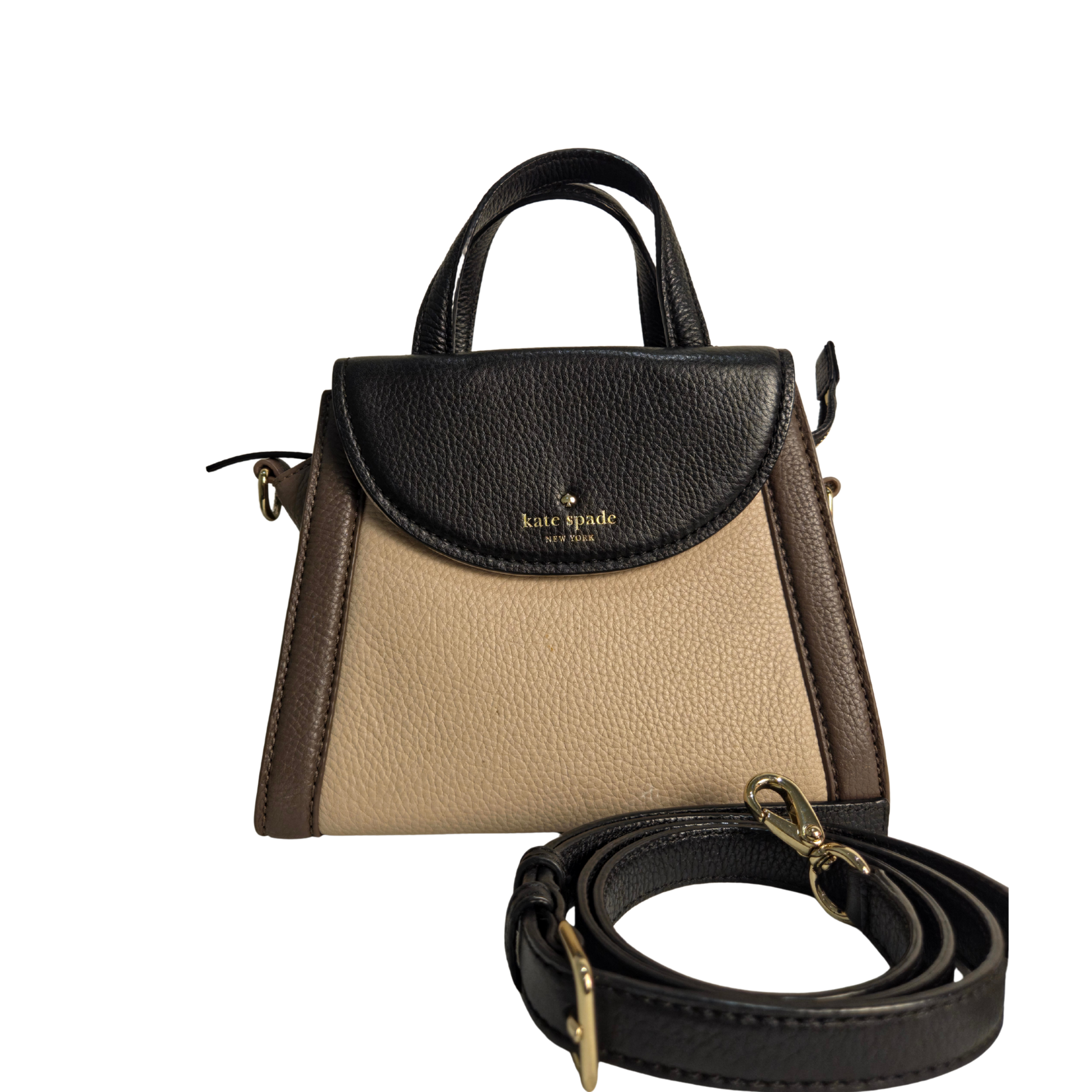 Kate Spade Cobble Hill Adrien Leather Satchel Crossbody