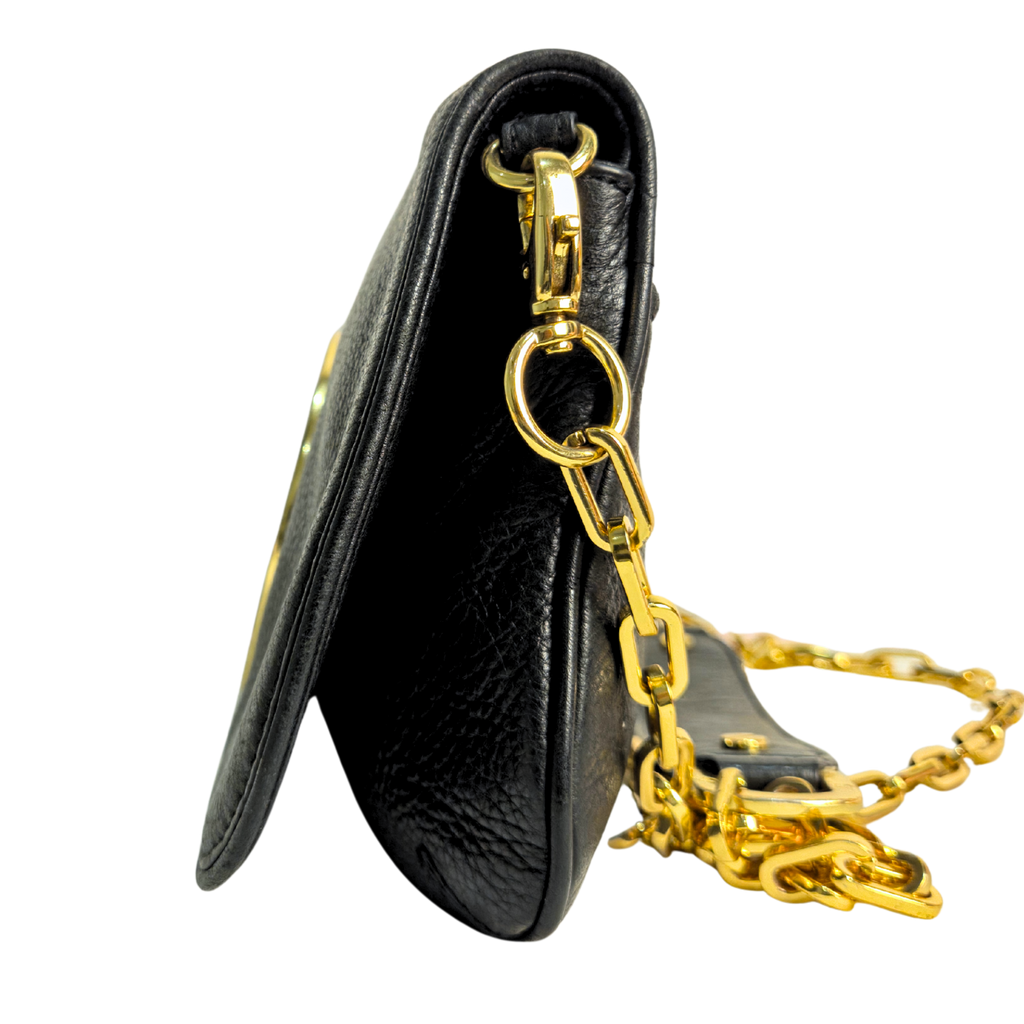 Tory Burch Amanda Logo Clutch