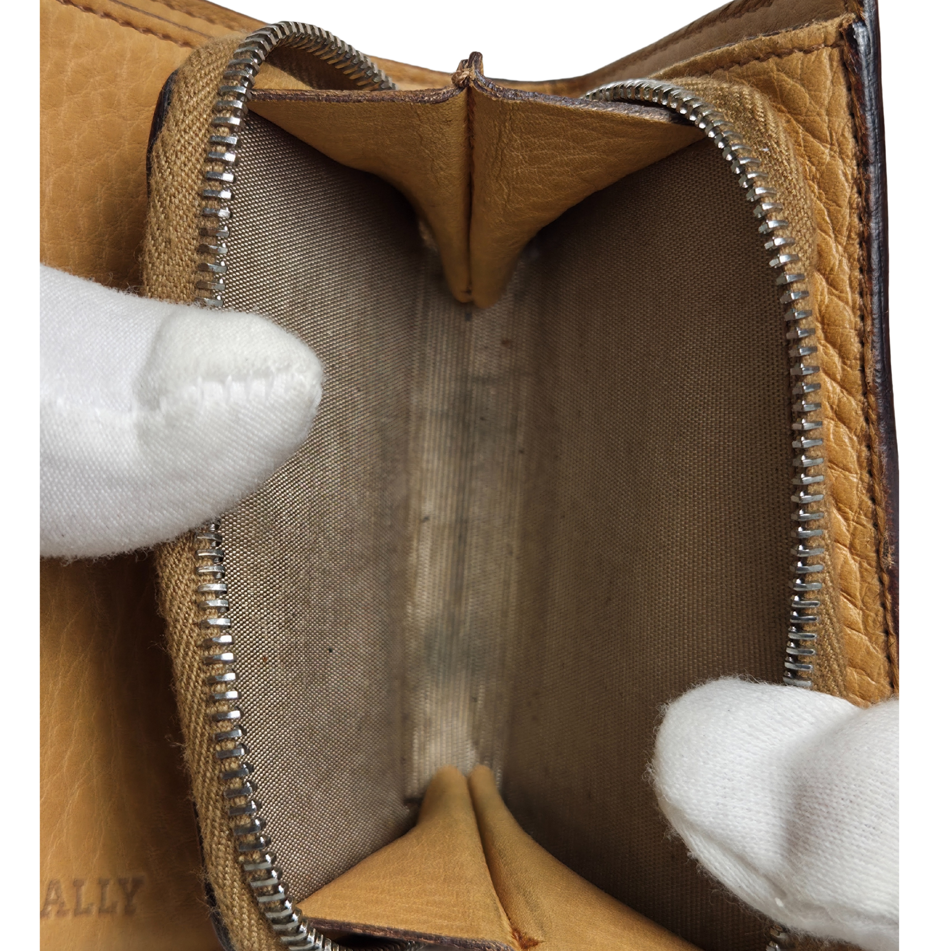 Bally Bi-fold Brown Coin wallet