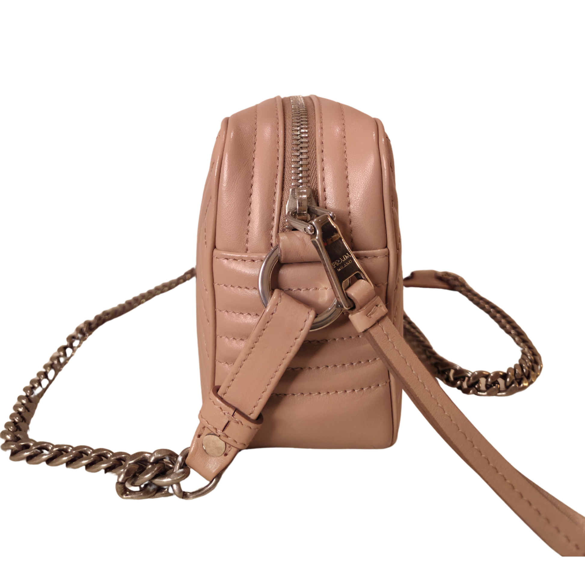 Prada Soft Calfskin Chevron Diagramme