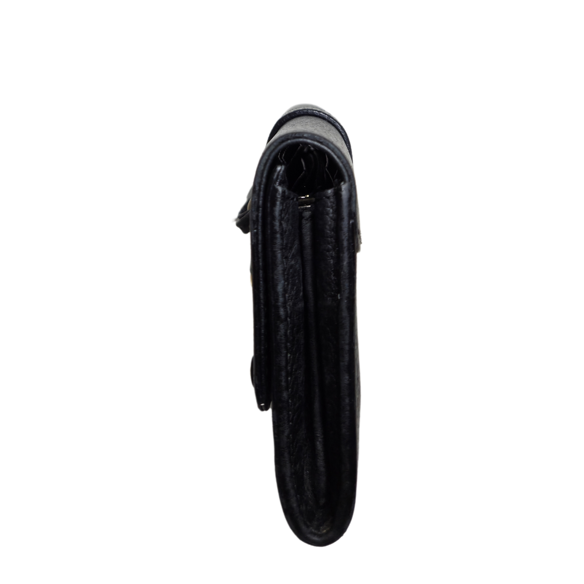 Chloé Paddington Black Leather Long Wallet