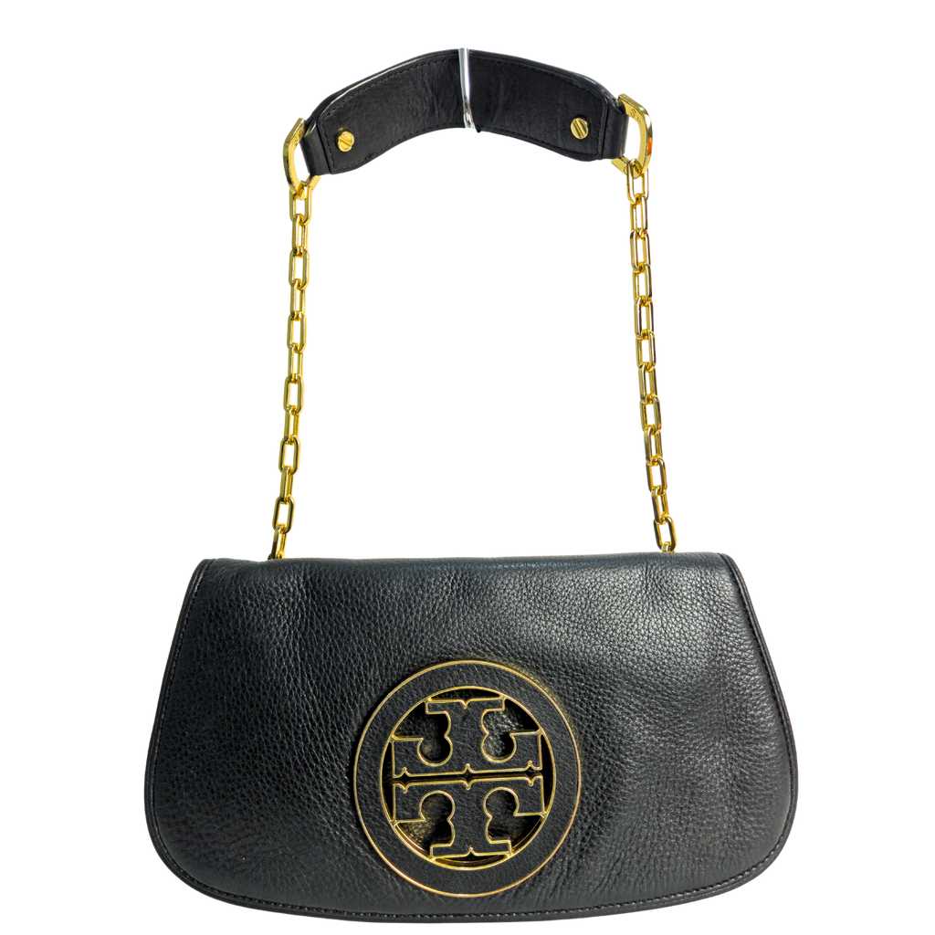 Tory Burch Amanda Logo Clutch