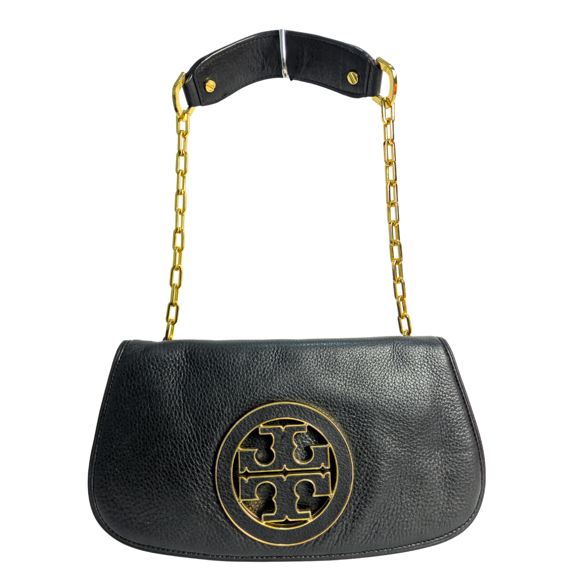 Tory Burch Amanda Logo Clutch