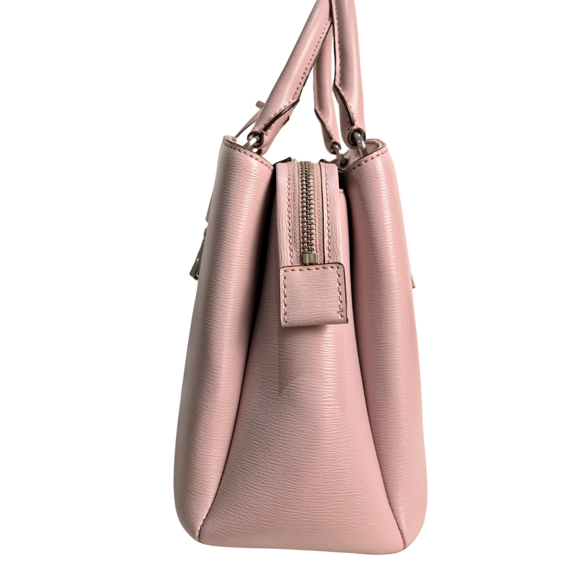 DKNY Paige Medium Leather Satchel