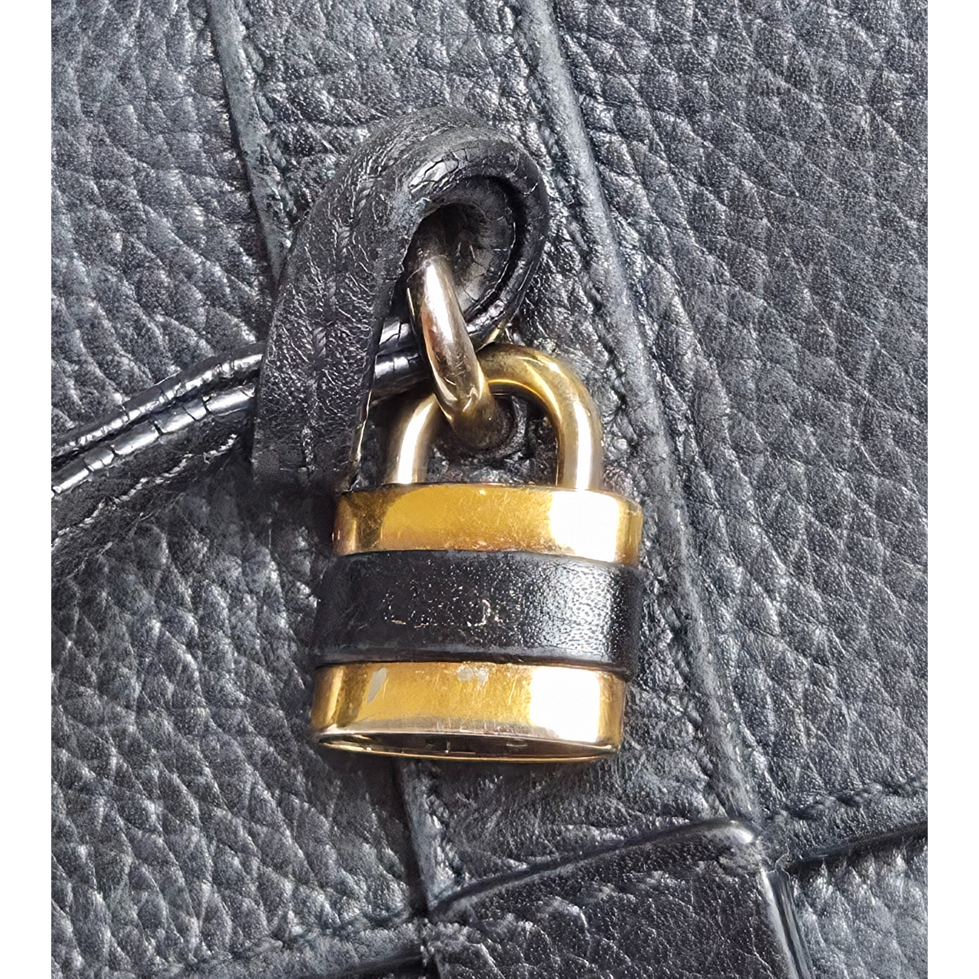 Chloé Paddington Black Leather Long Wallet