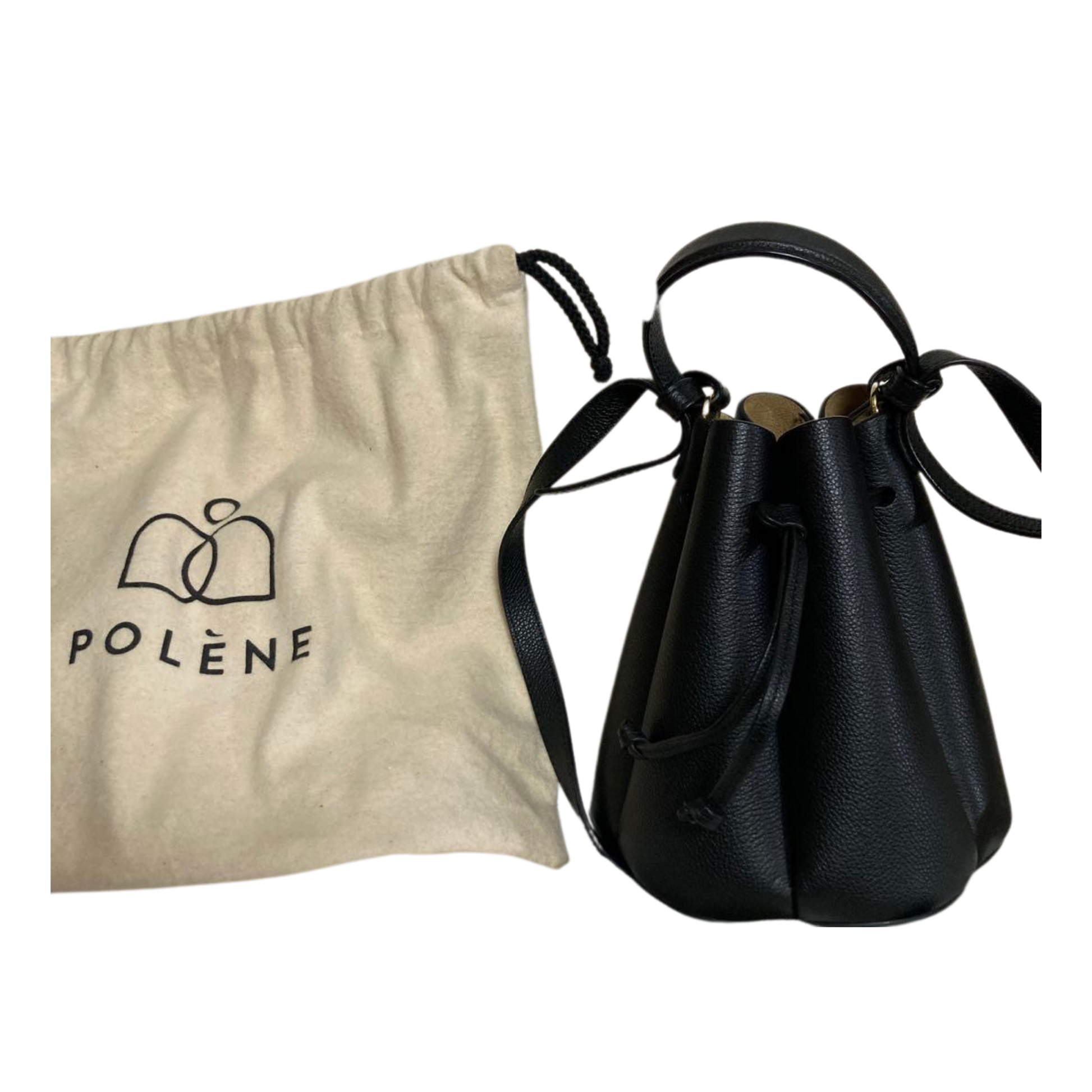 Polene Huit Mini Black
