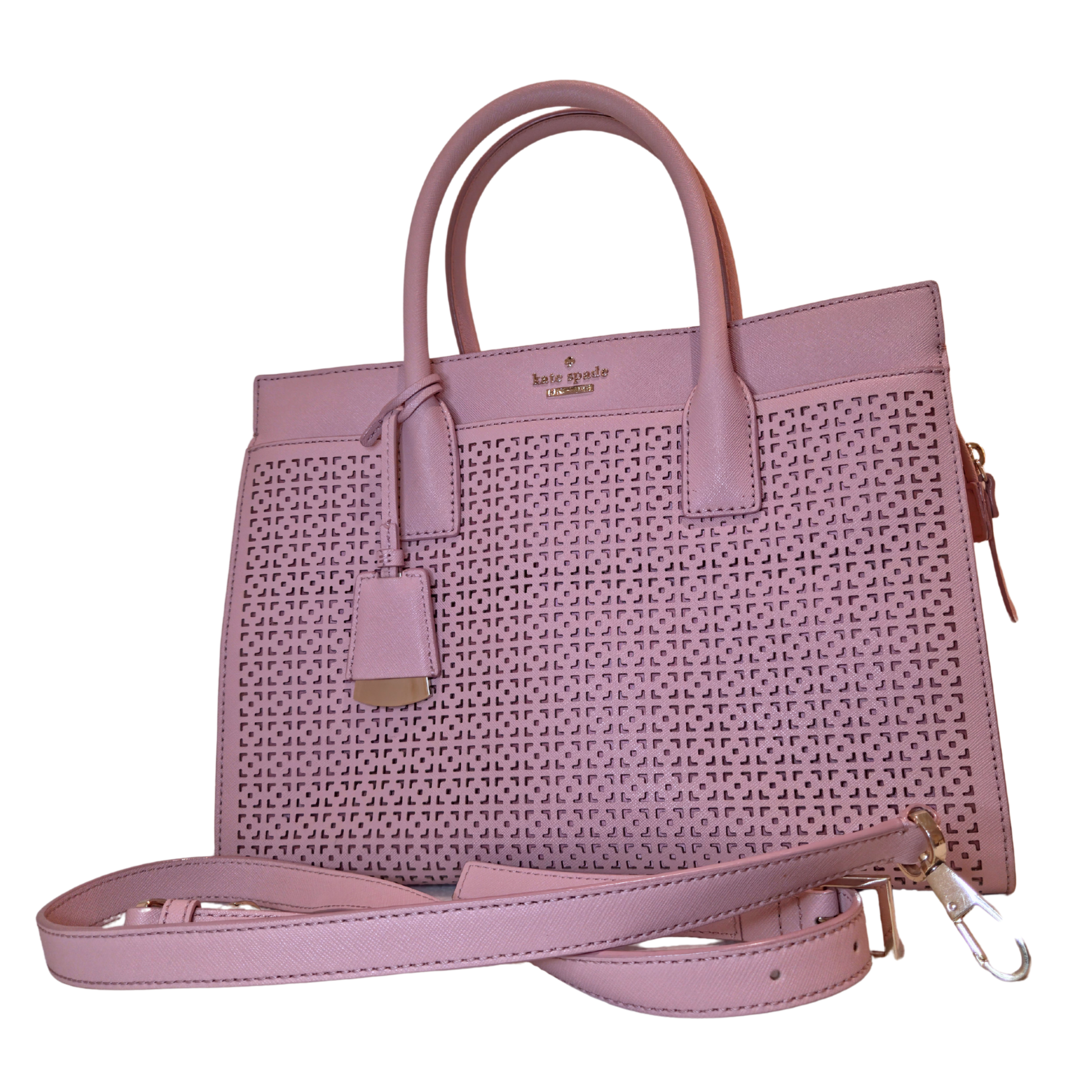 Kate Spade Cameron Street Perforated Candace Satchel